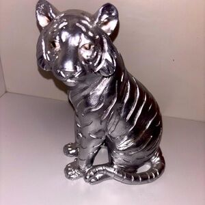 Silver Decorative Tiger